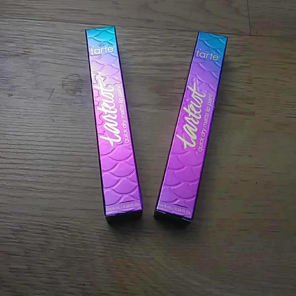 Tarte mermaid collection dry matte lip paint